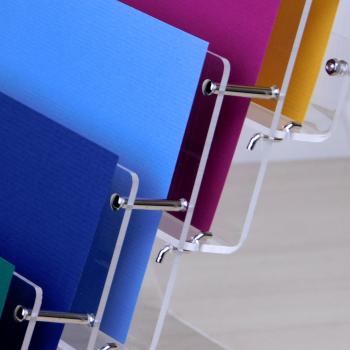 Preview: 6-fach Tischständer DIN A6 Querformat hintereinander